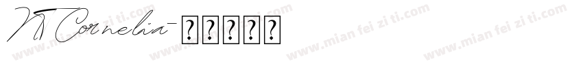 NTCornelia字体转换