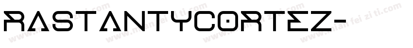 RastantyCortez字体转换