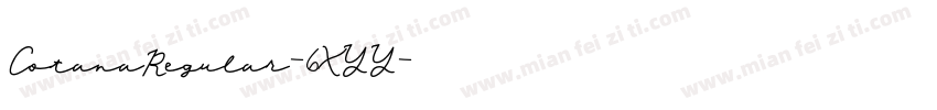 CotanaRegular-6XYY字体转换