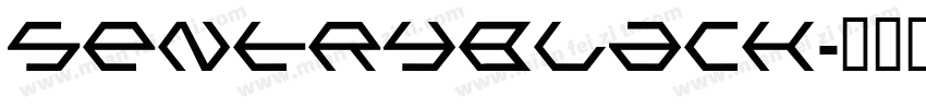 SentryBlack字体转换