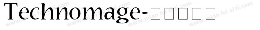 Technomage字体转换