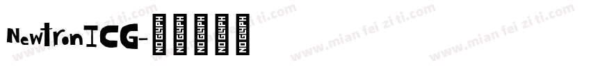 NewtronICG字体转换