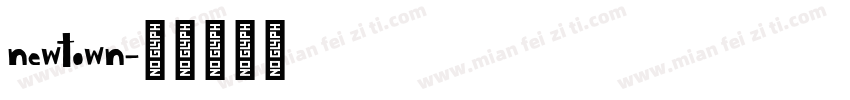 newtown字体转换
