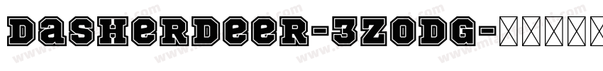 DasherDeer-3zODG字体转换