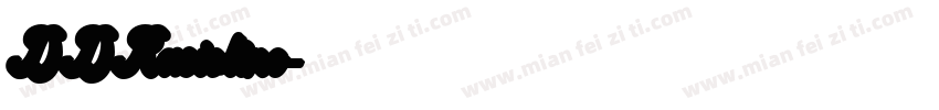 DDRasioline字体转换