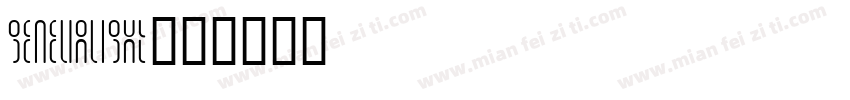 GenevaLIGHT字体转换