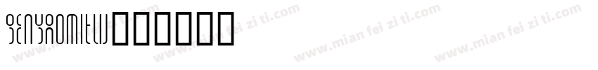 genyaomitw字体转换