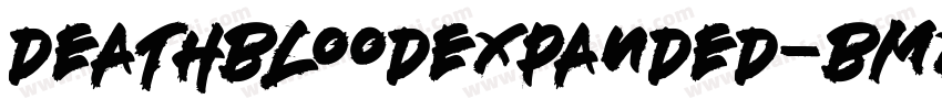 DeathbloodExpanded-BMXG字体转换