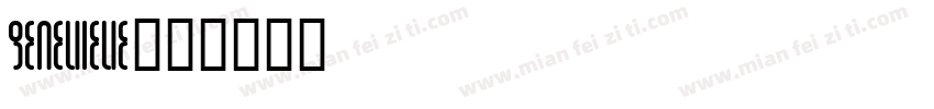 Genevieve字体转换
