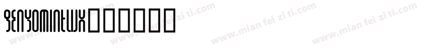 genyomintwh字体转换