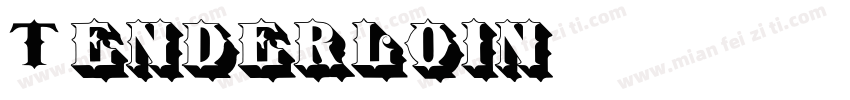 Tenderloin字体转换