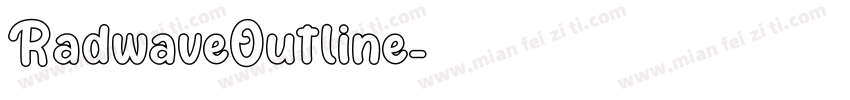 RadwaveOutline字体转换