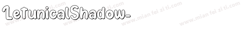LetunicalShadow字体转换