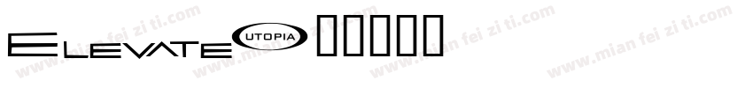 Elevate字体转换