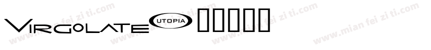 Virgolate字体转换