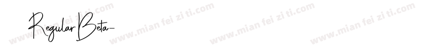 华文综艺RegularBeta字体转换