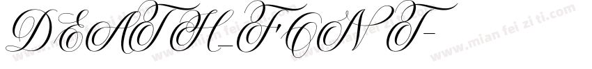 DEATH_FONT字体转换