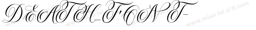 DEATH_FONT字体转换