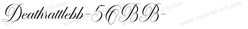 Deathrattlebb-5OBB字体转换