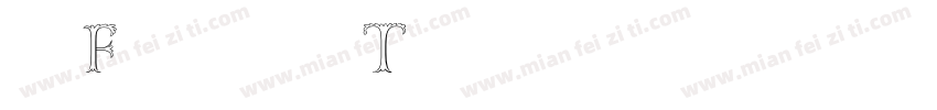 GillFloriatedCapsMT字体转换