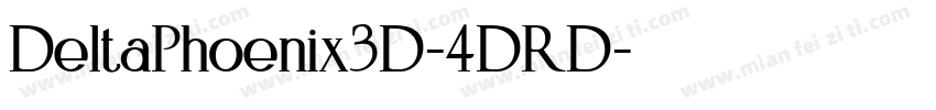 DeltaPhoenix3D-4DRD字体转换
