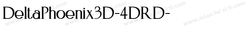 DeltaPhoenix3D-4DRD字体转换