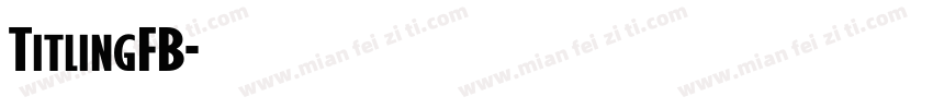 TitlingFB字体转换
