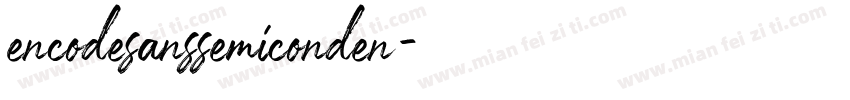 encodesanssemiconden字体转换