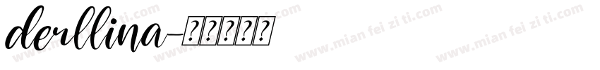 derllina字体转换
