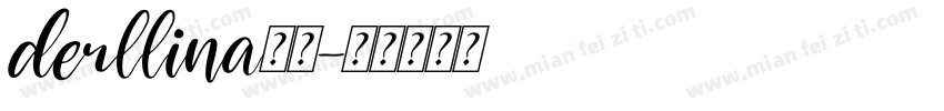 derllina字体字体转换