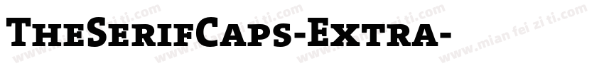 TheSerifCaps-Extra字体转换