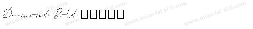 DiamondsBold字体转换