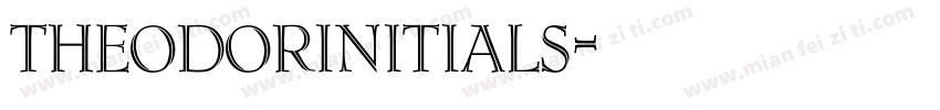 TheodorInitials字体转换