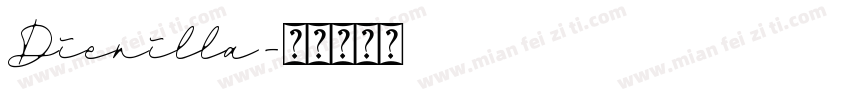 Dienilla字体转换