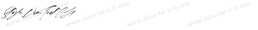 StyleDimTextCH字体转换