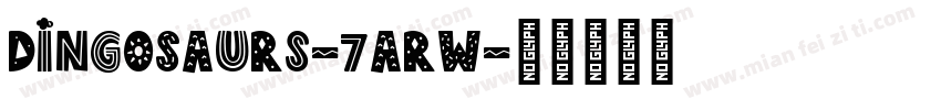 DingOSaurs-7arw字体转换