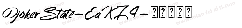 DjokerState-EaXZ4字体转换