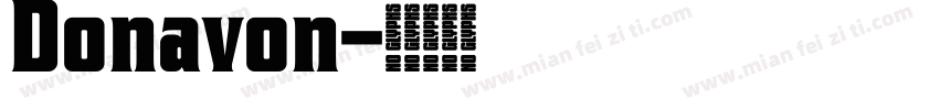 Donavon字体转换
