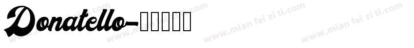 Donatello字体转换