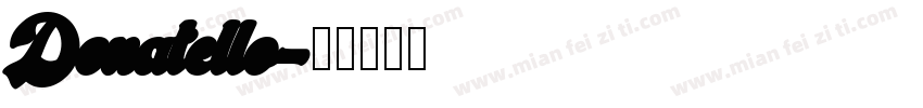 Donatello字体转换
