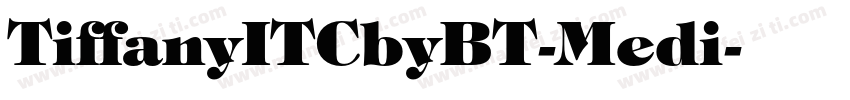 TiffanyITCbyBT-Medi字体转换