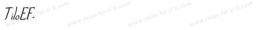 TiloEF字体转换