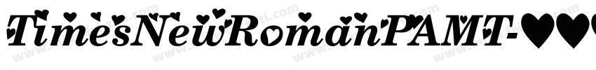 TimesNewRomanPAMT字体转换