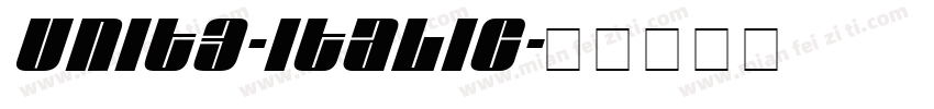 Unit3-Italic字体转换