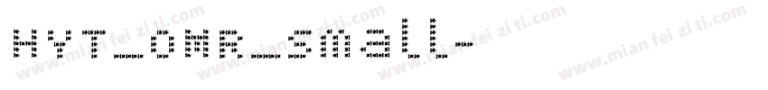 HYT_OMR_Small字体转换