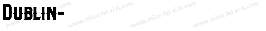 Dublin字体转换