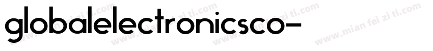 globalelectronicsco字体转换
