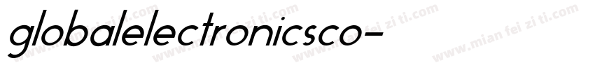 globalelectronicsco字体转换