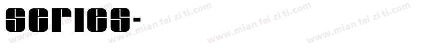 Series字体转换