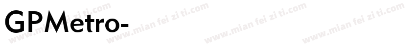 GPMetro字体转换
